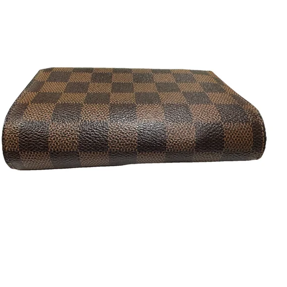 Louis Vuitton Alexandra Damier Ebene Portefeuille Trifold Wallet with dust bag - Picture 5 of 16